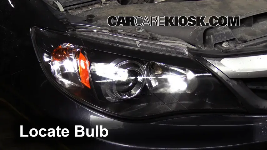 2011 Subaru Impreza 2.5i Premium 2.5L 4 Cyl. Wagon Lights Headlight (replace bulb)